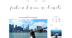 Desktop Screenshot of fashionknowsnolimits.com